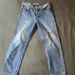 Levi’s Wedgie Straight Cropped Jean